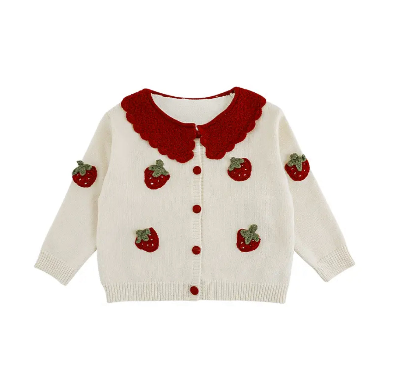Strawberry delight cardigan