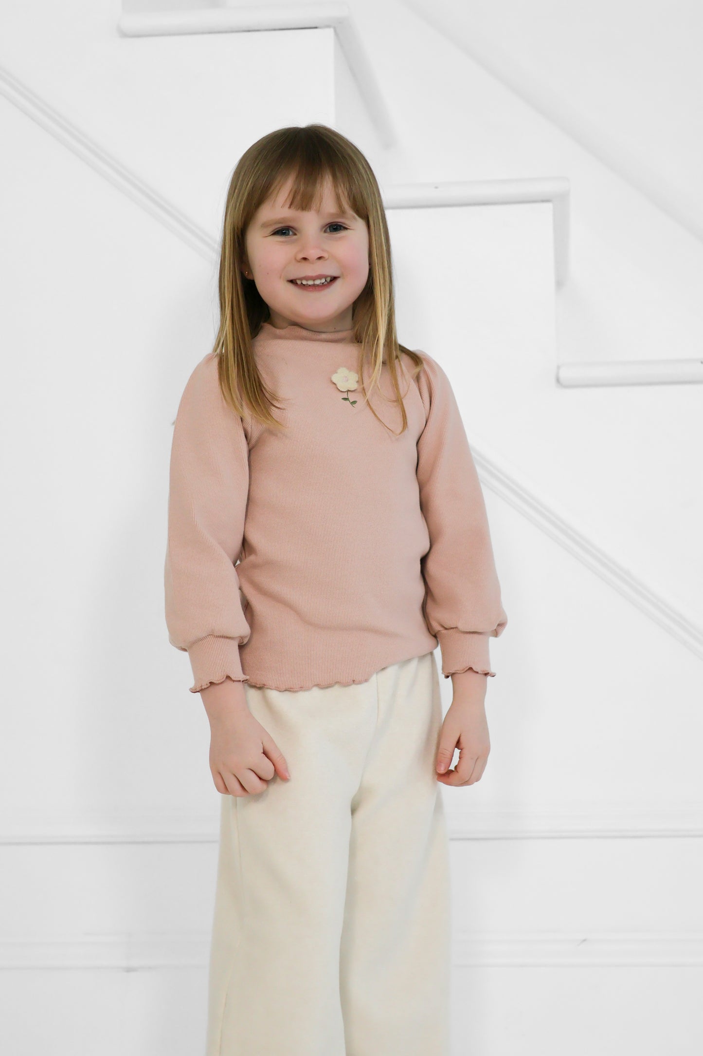 Pink Flower Power Top