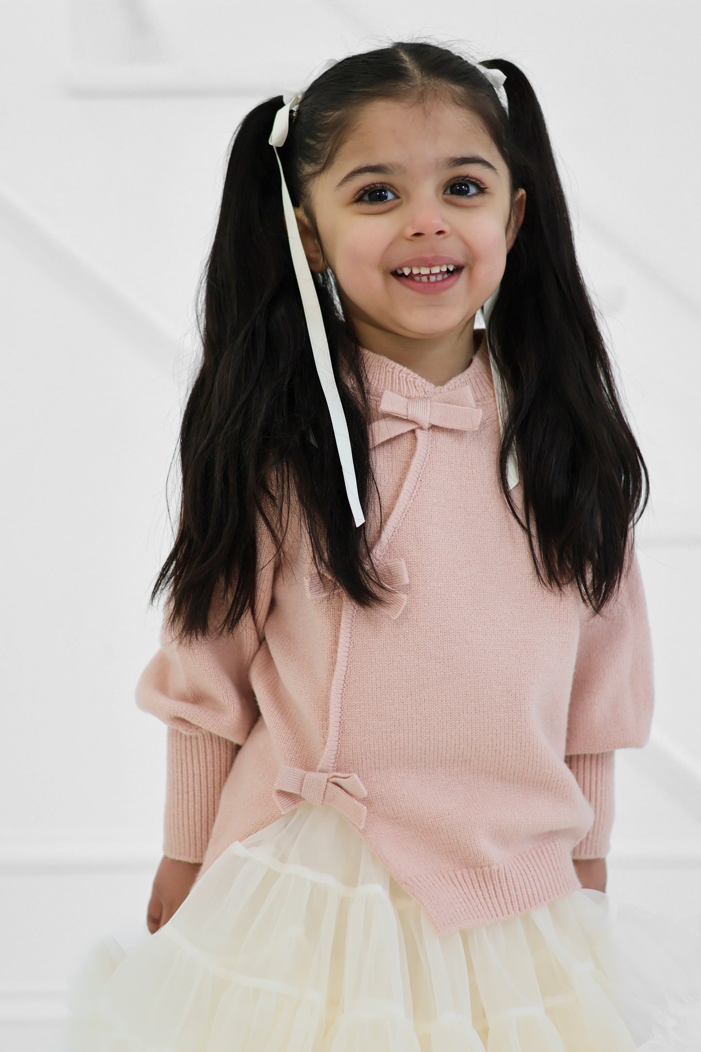 Pink Bow Sweater