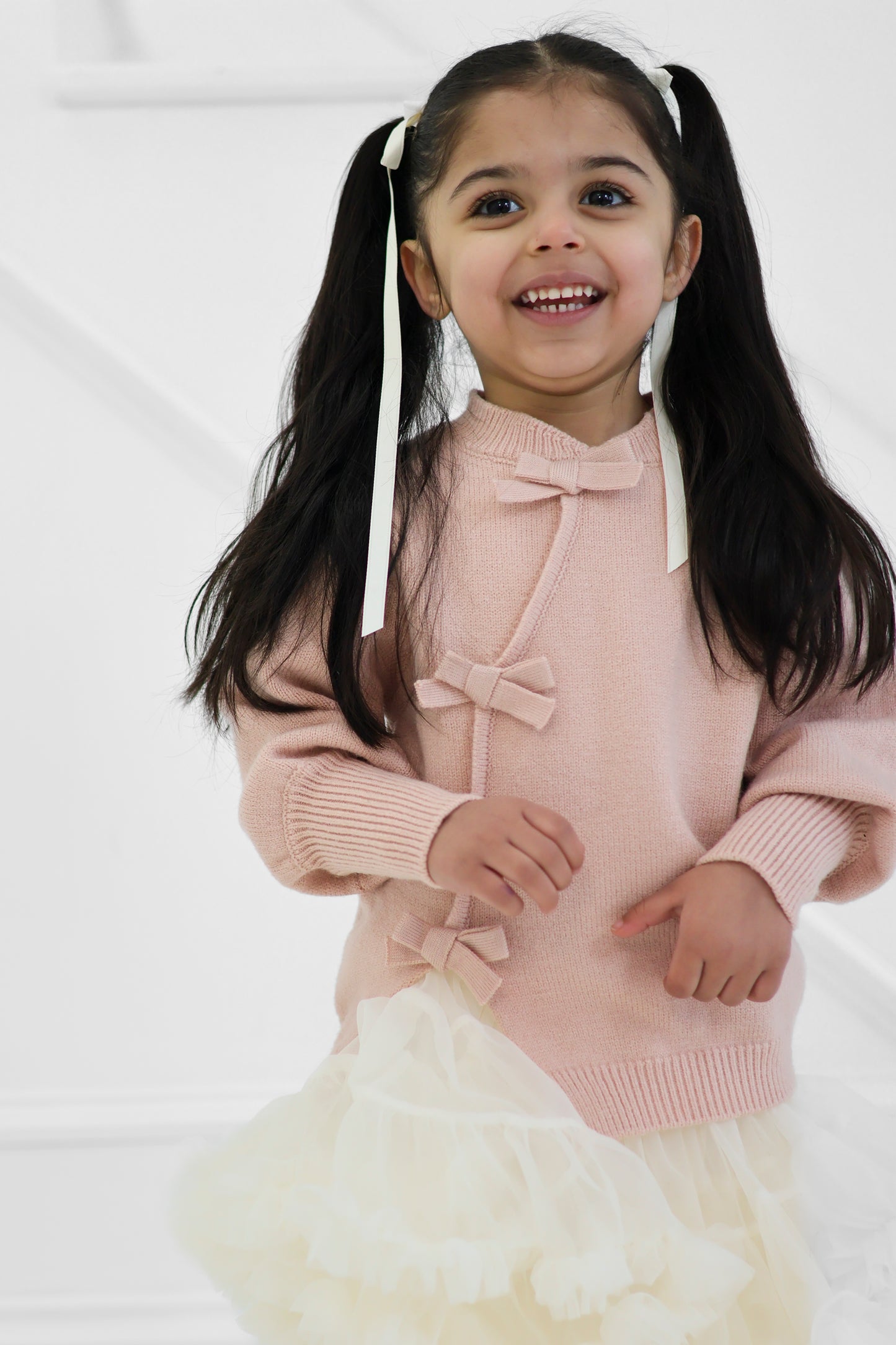 Pink Bow Sweater