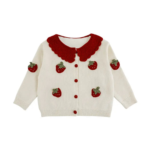 Strawberry delight cardigan